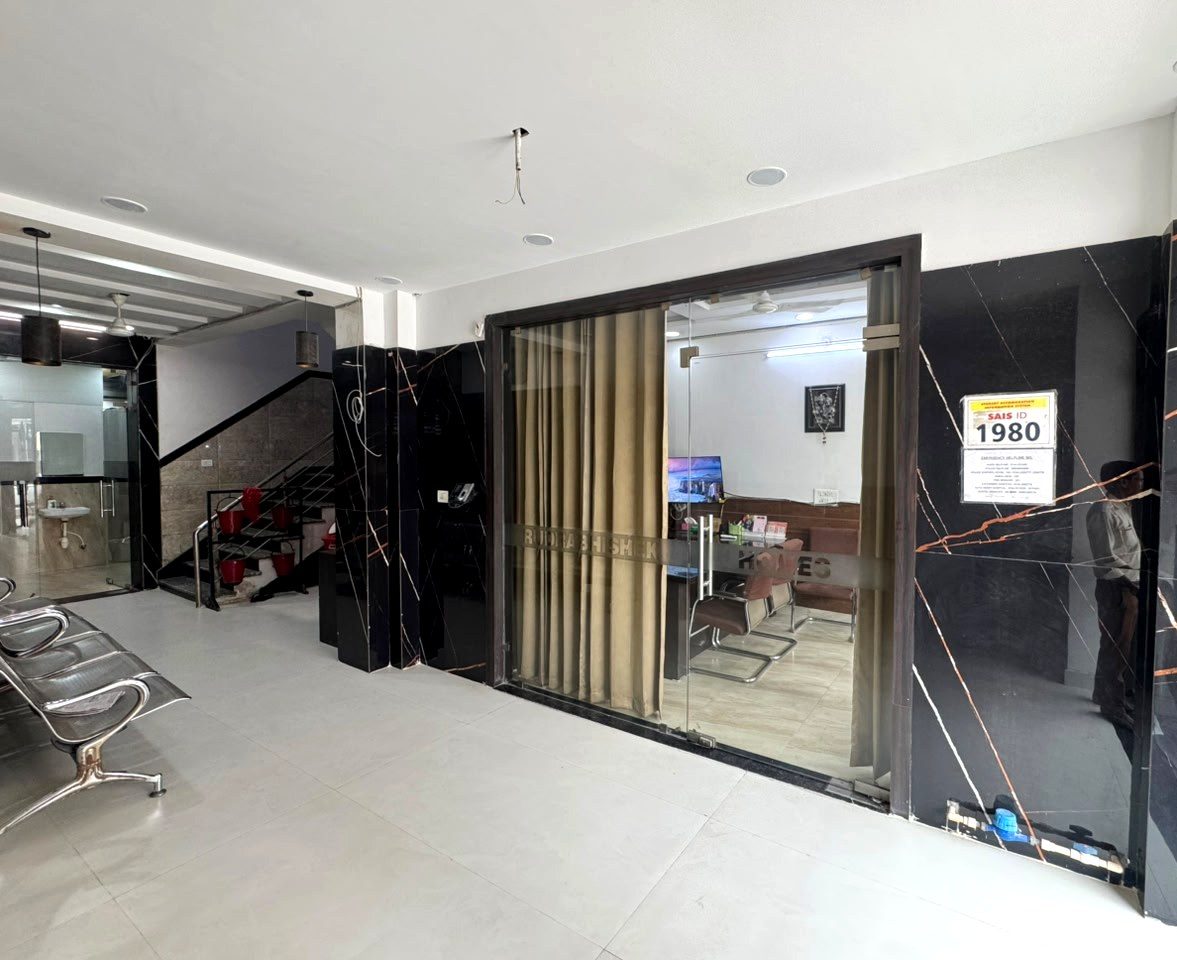 Rudrabhishek Homes reception interior